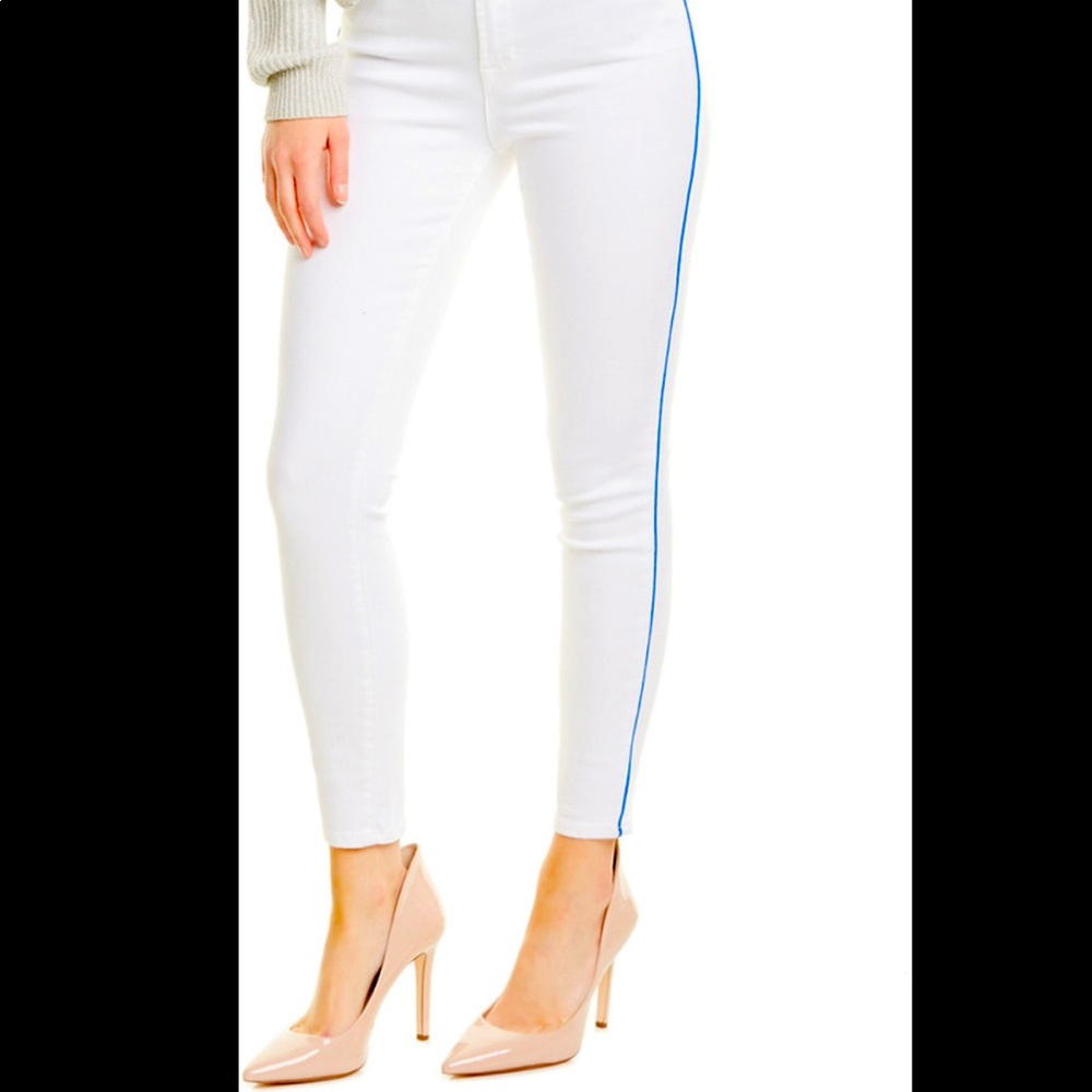 J Brand Alana High Rise Crop Skinny Jeans